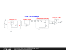 Black Box 4 ELEC2004 design report