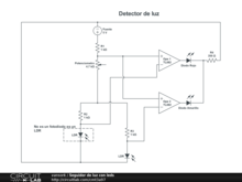 Seguidor de luz con leds