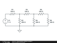 Circuit Analysis wikibook example 4