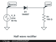 Rectificador de media onda