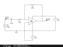 Highpass Filter Lab 9