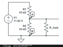 p15 Loaded Voltage Divider