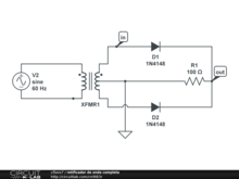 retificador de onda completa