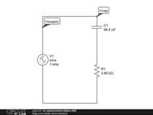 ac measurement phase shift