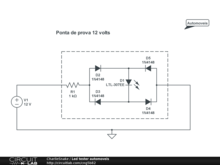 Led tester automoveis
