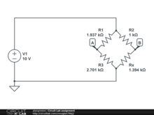 Circuit Lab assignment