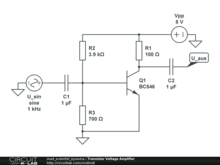 Transistor Voltage Amplifier