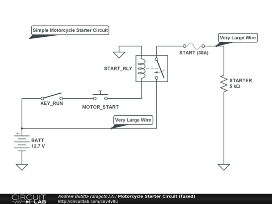 Basic Wiring Diagram For A Motorcycle - 3