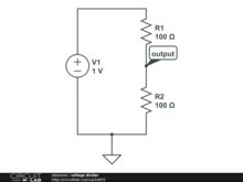 voltage divider