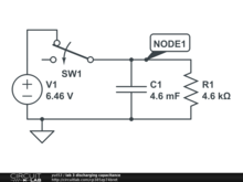 lab 3 discharging capacitance