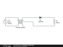 Rectificador media onda