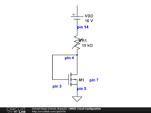 NMOS Circuit Configuration