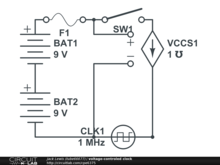 voltage-controled clock