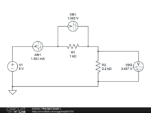 Pre-lab Circuit 1