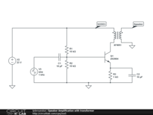 Speaker Amplification with transformer