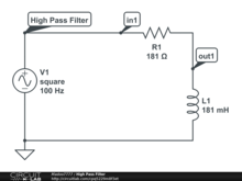 High Pass Filter