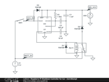 Raspberry Pi Shutdown Controller for Car - 2nd Attempt