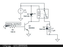 Relaymotorcircuit