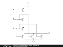 Circuitos Lógicos - Lista 01 - Questão 2a