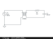 Capacitor + Resistor