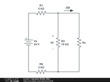 top-down divider after