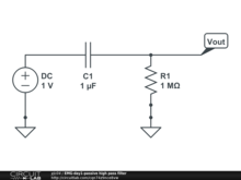 EMG-day1-passive high pass filter