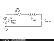 RLC Circuit Response 1