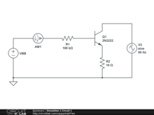 Simulation 1 Circuit 1