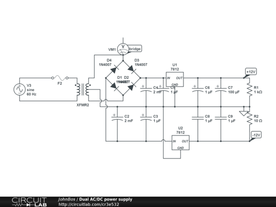 Etableret teori defekt Hare Dual AC/DC power supply - CircuitLab