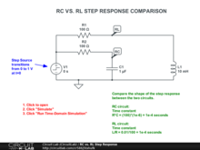 RC vs. RL Step Response