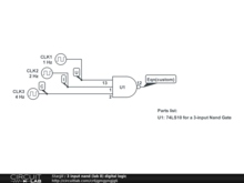 3 input nand (lab 8) digital logic