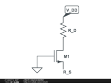 source resistor