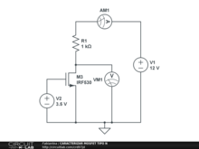 CARACTERIZAR MOSFET TIPO N
