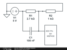 KTY81-110 voltage measure