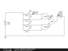 Electronics Car Door Circuit