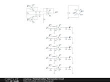 Finished Galileo Thermometer Circuit