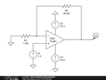 ExCred NonInverting Amplifier