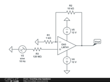 Inverting amp inpedance