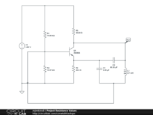 Project Resistance Values