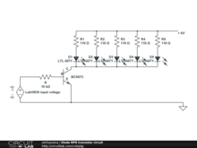 Diode NPN transistor circuit