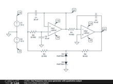 low frequency sine wave generator with quadrative output