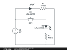 Push Button with built-in LED
