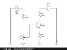 Common Amplifier Emitter