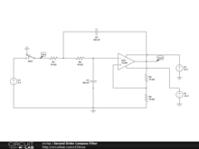Second Order Lowpass Filter