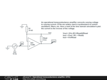 Operational transconductance amplifier (OTA)