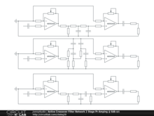 Active Crossover Filter Network 2 Stage Pre-Amping