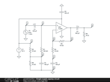 Single-supply opamp circuit
