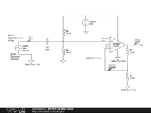 My first op amp circuit
