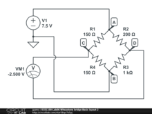 ECE1100-Lab06-Wheastone bridge-Basic layout 2