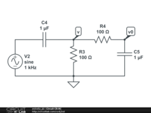 Circuit CR-RC